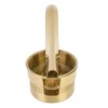 Lemon Squeezer Stainless Steel Long Handle Hand Held Juice Press