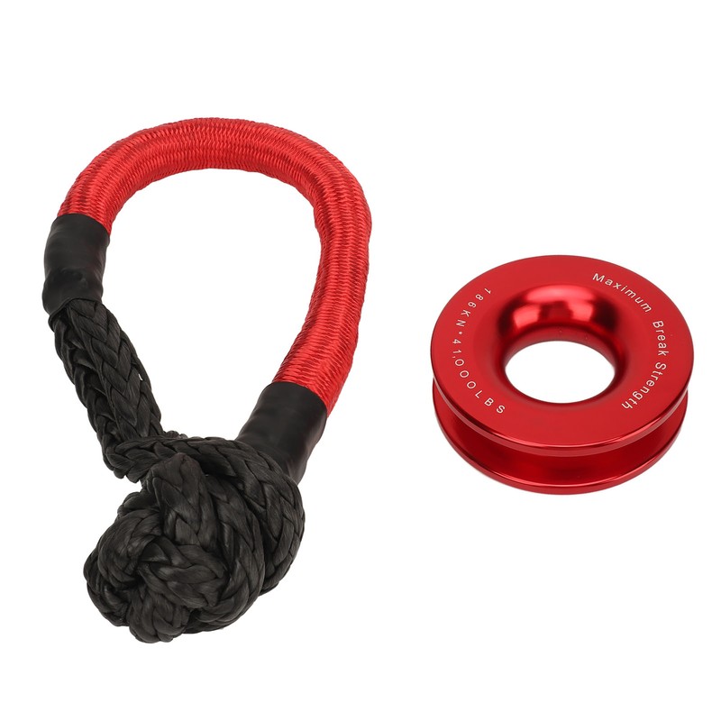 Rope Retention Pulley Rope Shackle Kit High Toughness for Off