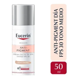 Eucerin Crema Facial Día Fps Anti Pigment Tono Medio Momento Aplicación Tipo Piel Sensible