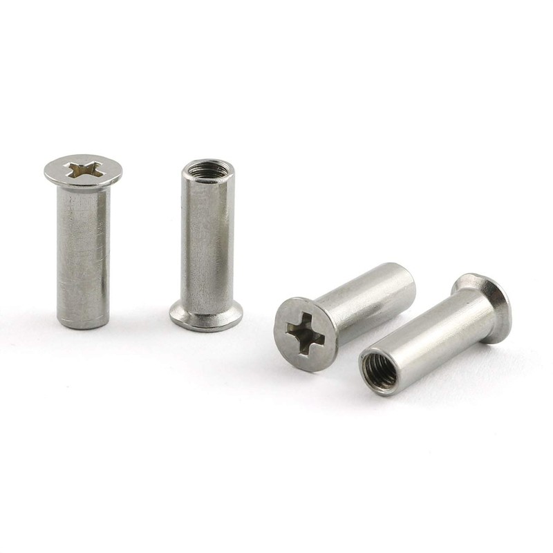 PZRT 4 Set Door Handle Hardware Lever Handle Screws Connecting
