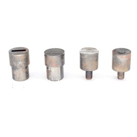 Weddecor 11mm Acrylic Rivet Stamping for Universal Green Hand Press Machine, Attaching and Attaching Clothes, DIY Projects, Leathercraft, Replacement Iron, Trouser Hangers