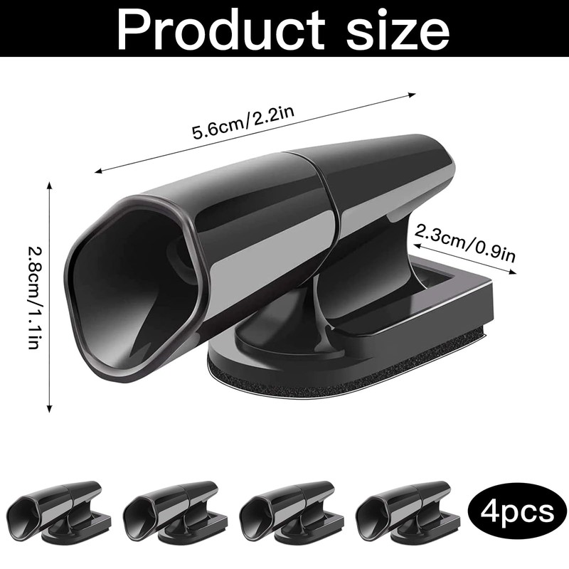 Cisixin 4PCS Car Deer Whistle, Ultrasonic Deer Warning, Car vehicles