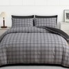 Grace Double Duvet Set - Brushed Microfiber Duvet Cover (200