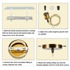 Sevenpers Light Fittings Ceilings, 2 Pack E27 Vintage Pendant Light