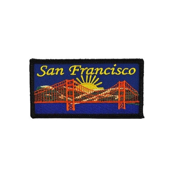 San Francisco Golden Gate Bridge Patch - Iron On or