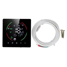 WiFi Thermostat APP Remote Control Touch Color Screen Programmable Smart Thermostat for Home AC90‑240V