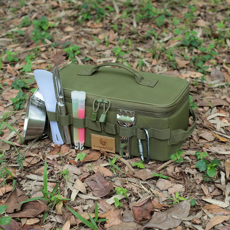 Lemubeane Tactical Camping Storage Bag 9L Tactical Utility Tote Bag