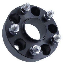 Titan Wheel Accessories Single 1.5" (38mm) 5x4.25 (5x108) Hubcentric Spacers fits Jaguar F S X Type XE XF XJ XK 63.4 Hub 12x1.5 Stud