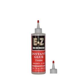 E-Z Bond Professional Grade Instant Glue, Thin Premium Cyanoacrylate, 5 CPS (16 oz)
