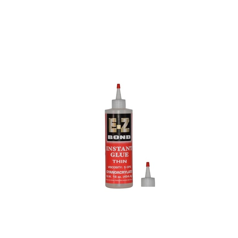 E-Z Bond Professional Grade Instant Glue, Thin Premium Cyanoacrylate, 5
