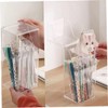 MERRYHAPY 2pcs Nordic Style Transparent Storage Box Multifunctional Lipstick Storage