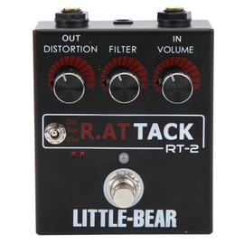 Guitar Distortion Effector Electric 3‑Level for RAT Tone Single Effect Accessories LM308N