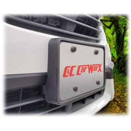 C&C Car Worx LS-20-FP Front License Plate Frame Bracket Mount Compatible with All Models of 2020, 2021, 2022 Subaru Legacy Sedan