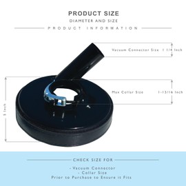 Stadea DSD101A Grinder Dust Shroud for Angle Grinders Hand Grinders by STADEA