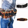 Cinturon Para Herramientas, Bolsa de Herramientas de Mantenimiento Eléctrico, Bolsa