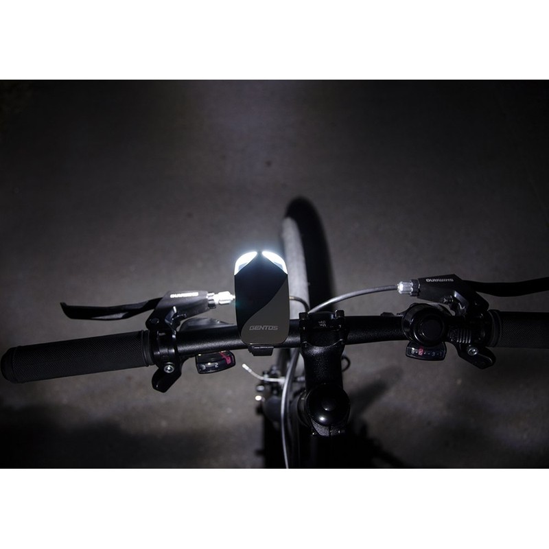 GENTOS(ジェントス) バイクライト 【明るさ120ルーメン/実用点灯8時間/防滴】 単4形アルカリ電池3本使用 BL-B03 ANSI規格準拠
