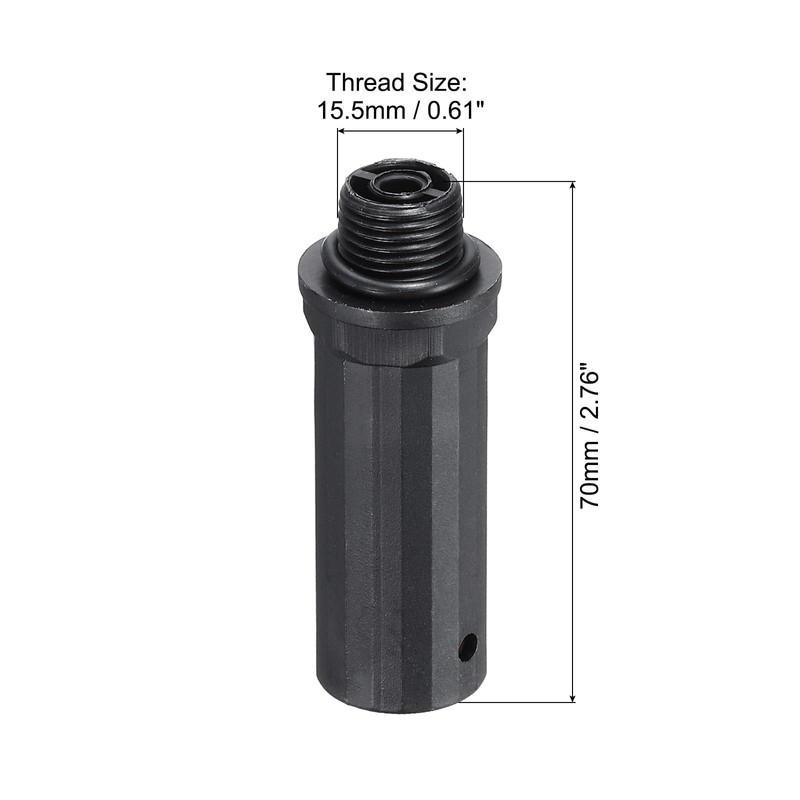 PATIKIL Air Compressor Oil Cap Plug, 5 Pcs 15.5mm Replacement