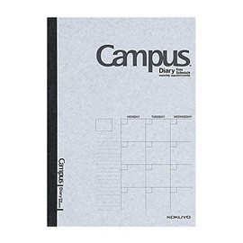 Kokuyo Campus Diary Date Free Type B5 Ni-CF3N Set of 5 Books