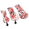 3Pcs Golf Club Head Cover Oxford Cloth British Flag Golf