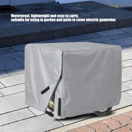 Generator Cover, Thicken Generator Tent Cover While Running Compatible Universal Portable Generator Cover for Outdoor 35 x 26 x 28in(Grey)