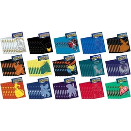 Titan Cards Pokemon Card Sleeves - 1x Packet of 65 Elite Trainer Sleeves (One Packet, Random Design) + x TitanCards? Toploader