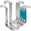 4Smile Over The Door Hooks, 3 + 2 Pack -
