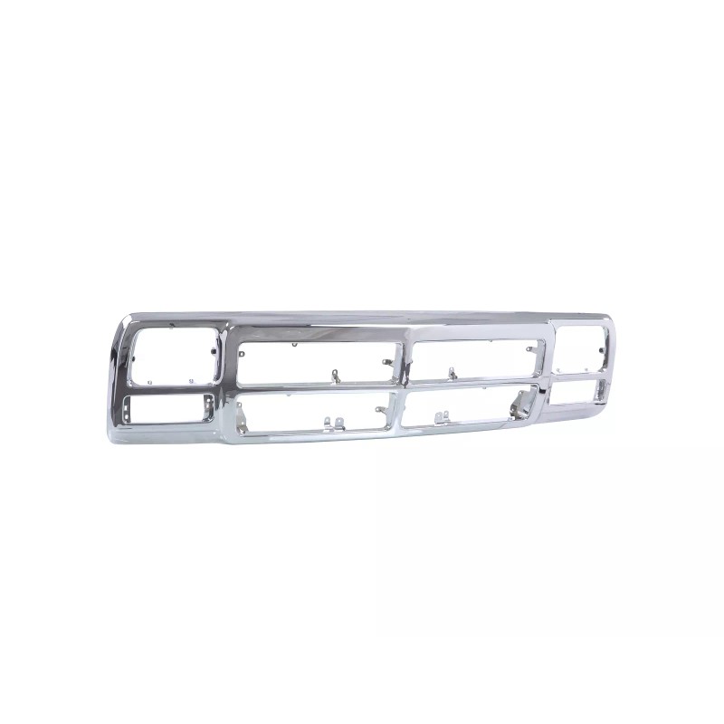 Perfit Liner Chrome Grille Shell Fit 91-93 Dodge D/W Series