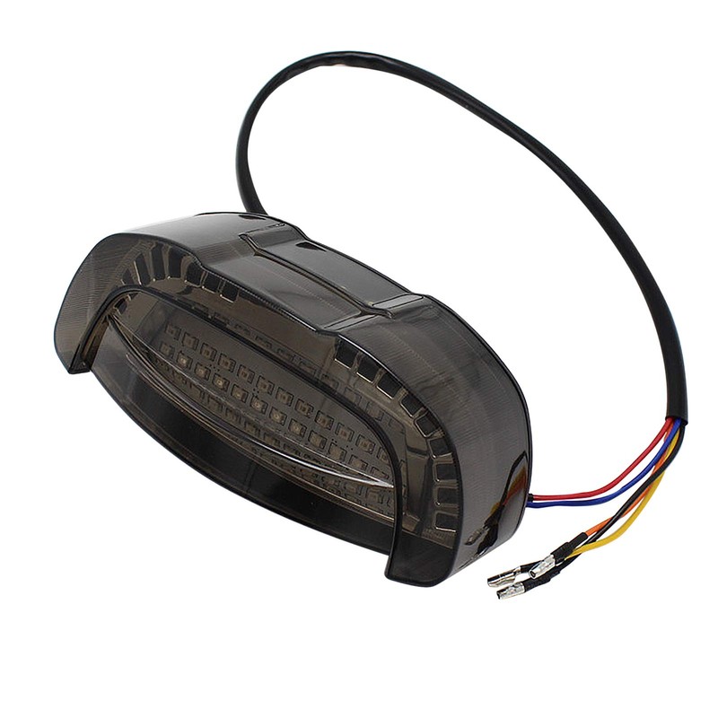 Anki HappiGo ANKIA 12V Universal LED Motorcycle Integrated Brake Tail