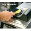HASTHIP® Llavero Retráctil con Portatarjetas de Identificación,Mosquetón de Metal Pesado