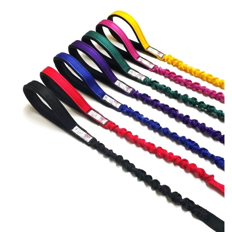 Dog Lead With Shock Absorbing Bungee Cord Training Walking Leash