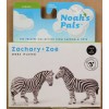 Noah's Pals "Zachary & Zoe" Zebra (Plains) 1:24 Wildlife Animal