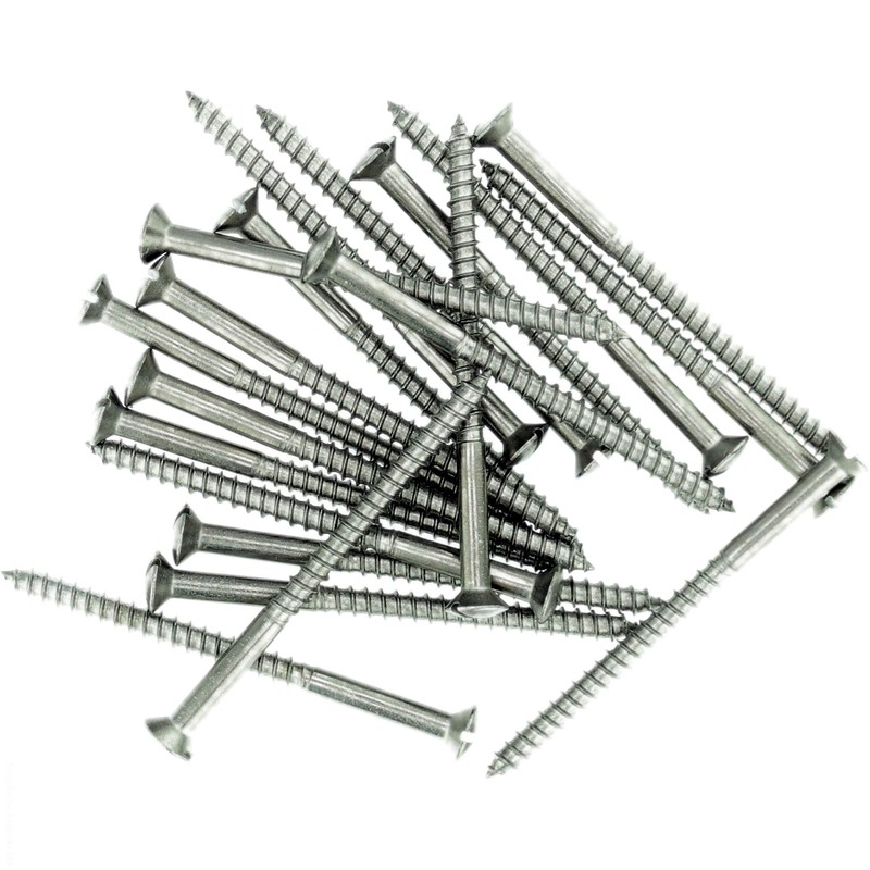 No.6 x 1.38 (3.5mm x 35mm) Slot Raised Countersunk Wood