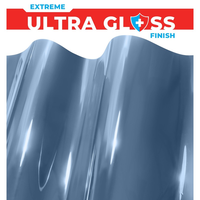 ColorFusion PPF by VViViD, Gloss China Blue Dry Apply PPF