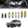 White LED Interior Lights Compatible with Toyota Sequoia 2001 2002