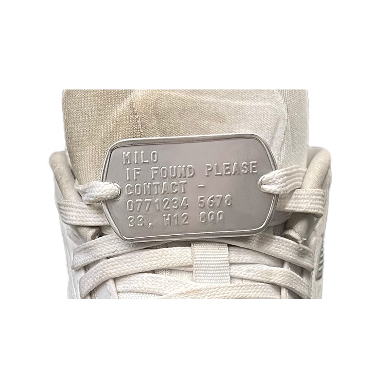 Pet Finder Lost ID TAG 2 Hole Design Military Army