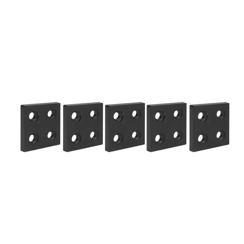 5Pcs Aluminum Profile End Cap Alloy Metal Cover Plate Linear