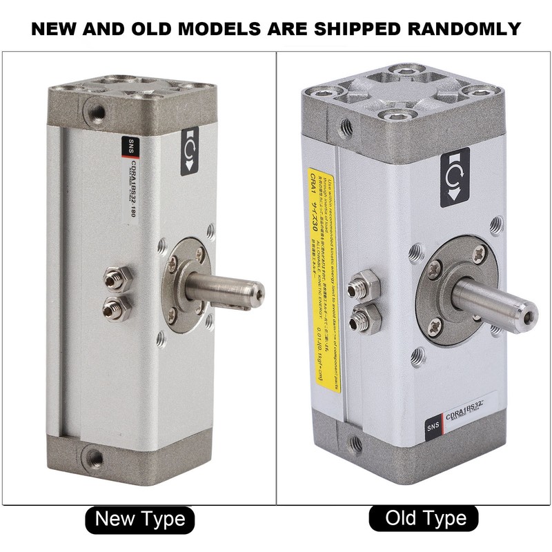 Pneumatic Rotary Actuator Aluminum Alloy Double Sealing Powerful Rack Type