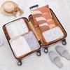 BHAHB 7 Set Packing Cubes Travel Luggage Organizers for Suitcase