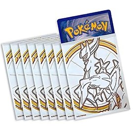 Elite Trainer Box Cases for Pokémon [65 Cases], Show Your Cards with Pokémon ETB Boxes Promotional Cases for Pokémon Cards (Arceus White)