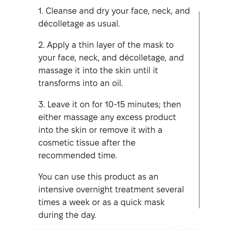 BABOR DOCTOR Babor Tightening Cream Mask Anti Aging Face LIFTING