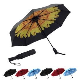 SY COMPACT Automatic Windproof Umbrellas Strong Umbrella in Rain and Sun for Women and Men