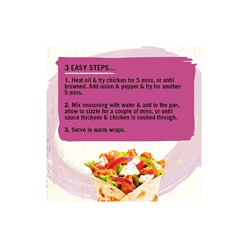 Schwartz Wrap It Takeaway Kebab, 30g