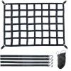 waltyotur Heavy Duty Cargo Net For Pickups Trucks W/Cam Buckles