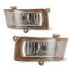 WOLFX Fit For 2005-2006 Toyota Camry Clear Lens Bumper Fog