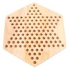 Chinese Checkers Set With Multiple Chess Pieces Wooden Board Interactive