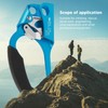 Climbing Hand Ascender Device Ergonomic Comfortable Heat Insulation Left Hand