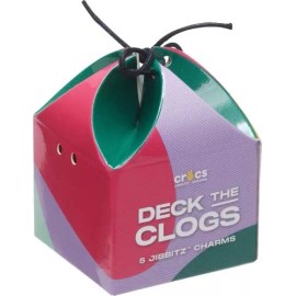 Crocs Ornament 5 Pack Glitter & Shine Shoe Charms | Jibbitz for Crocs