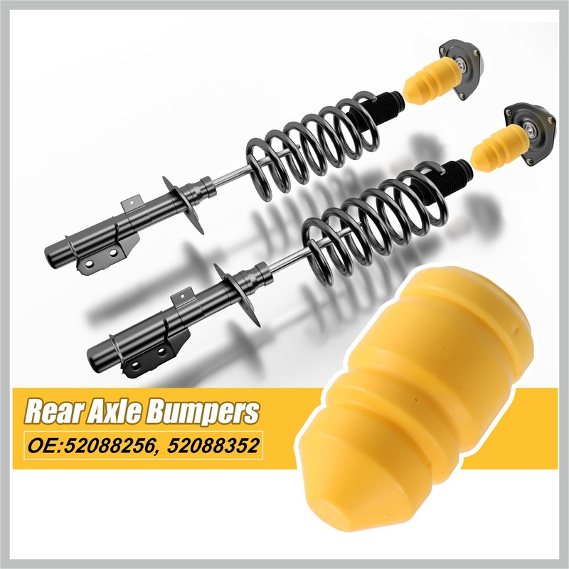 RATCHROLL Car Front Rear Jounce Bumper Stop Axle Bumpers Set