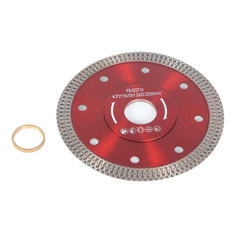raseparter 4.5 in Super Thin Turbo Rim Concrete Porcelain Saw