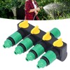 Water Hose Splitter ABS Material 4 Way Stainless Durable Garden